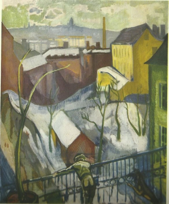 Axel Töreman, Vid balkongen, 1921