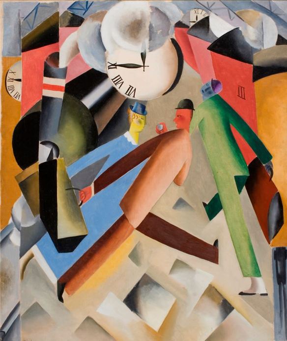 Jais Nielsen (Denmark 1885 to 1961) Departure (1918)