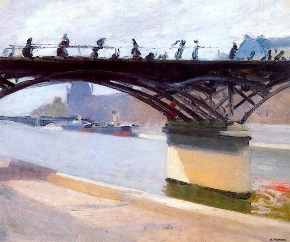 Edward Hopper Le Pont des Arts (1907)