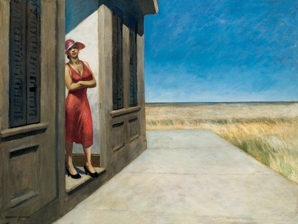 Edward Hopper - lesser seen works South Carolina Morning, 1955