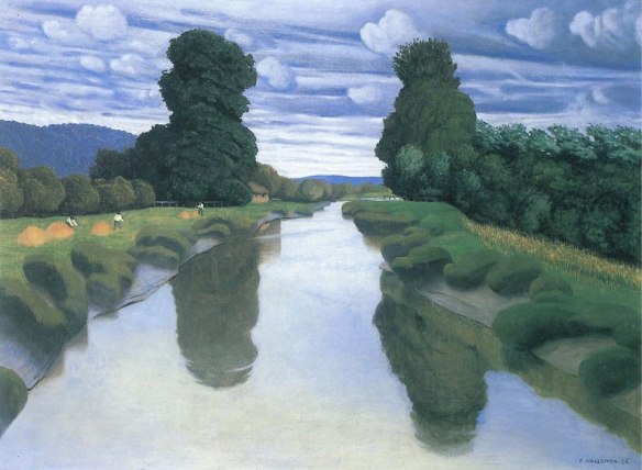Félix Vallotton (Swiss 1865-1925) The Risle at Berville (1924)01_7093203181642196799_n