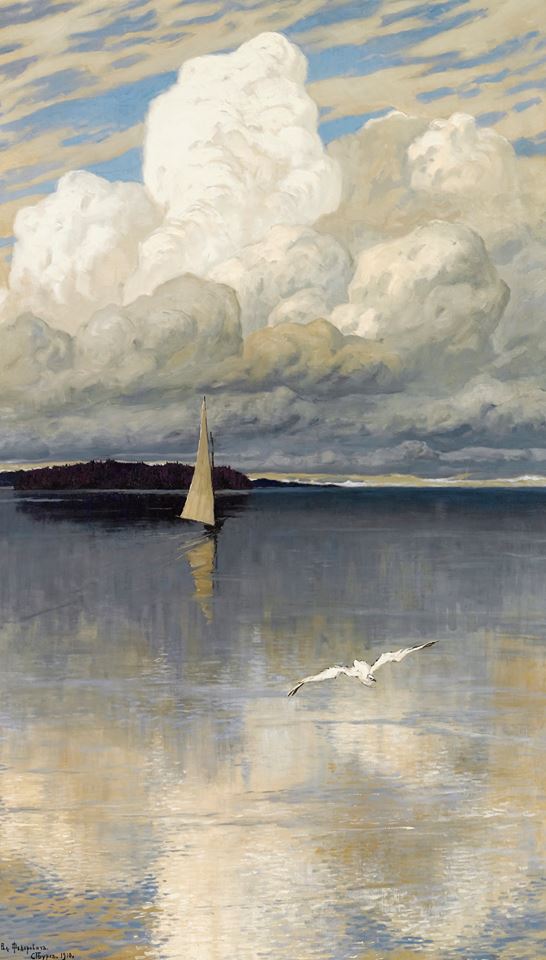 Vladimir Nikolaevich Fedorovich (Russia 1871-1928) Calm Waters (1910)