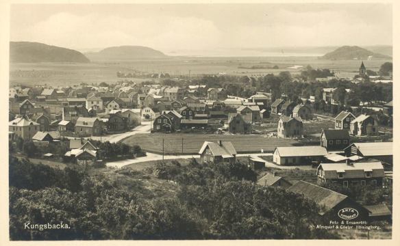 Utsikt från Vattentornet kring 1926