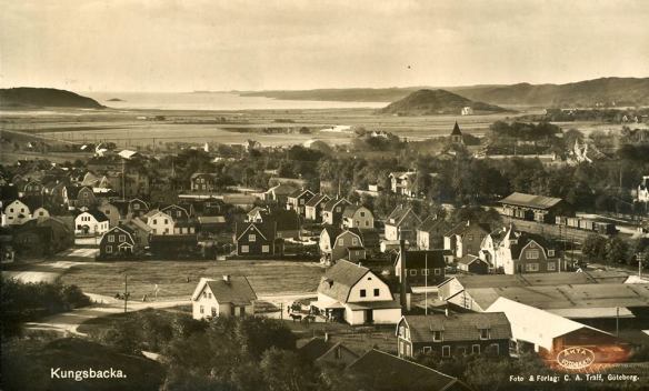 Utsikt från Vattentornet kring 1930
