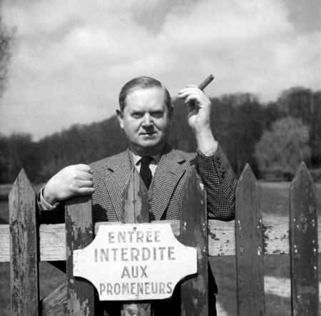 EVELYN-WAUGH-CHATEAU-ST-FIRMIN-CHANTILLY-APRIL-1955-1-c27716