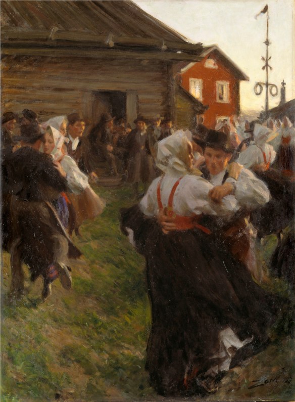 Anders Zorn: Midsommardans.NM 1603