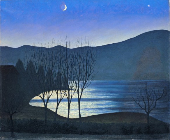 Luigi Russolo (Italy 1885–1947) Paesaggio romantico (1944)