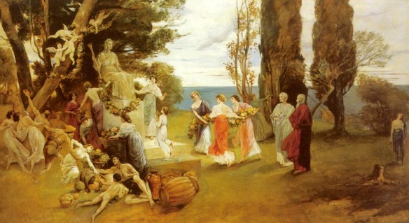 Friedrich August von Kaulbach In Arcadia